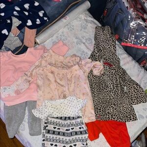 Carter's Kids Matching Sets - Pink, Gray, Red, Leopard Print